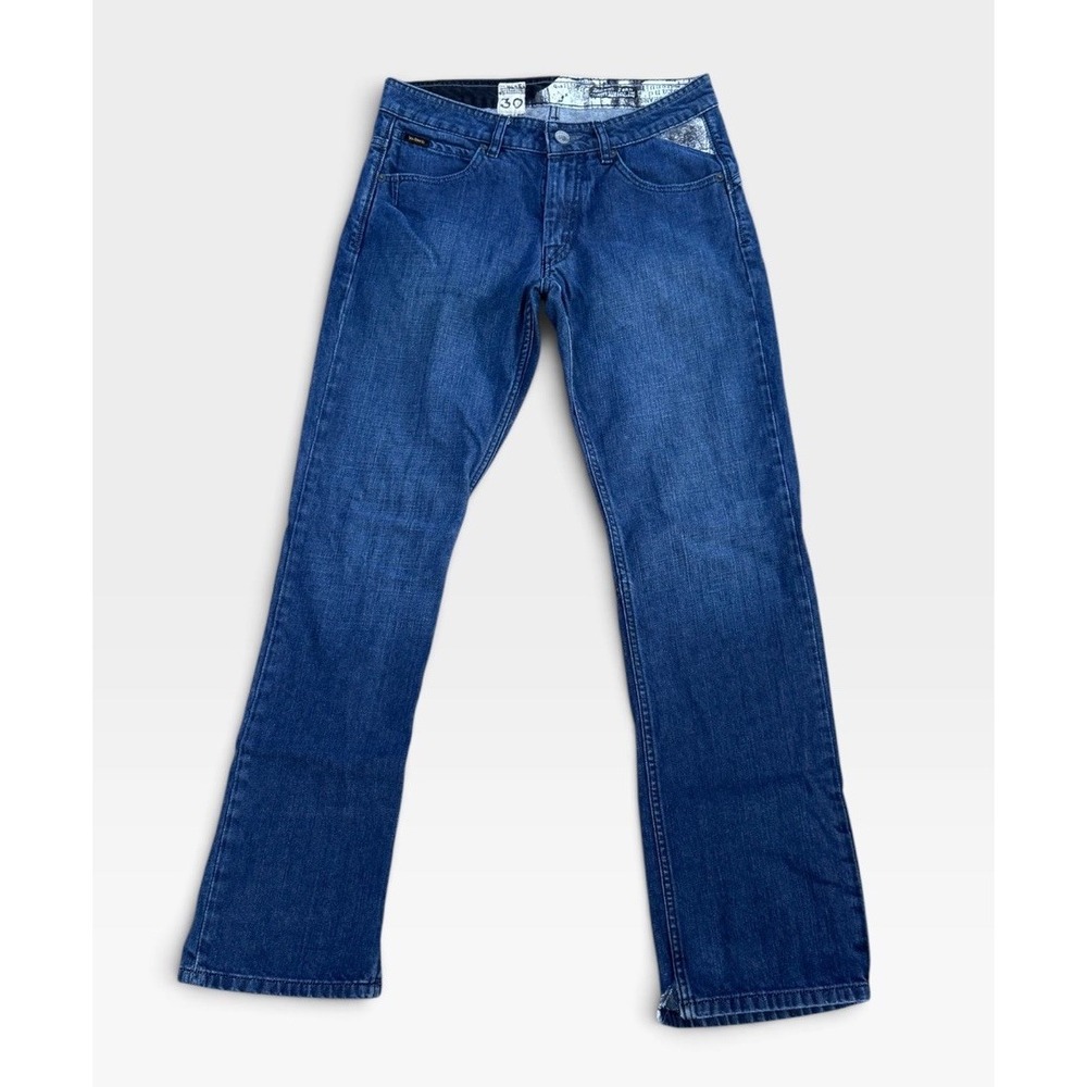 Volcom Enowen Jeans Mens 30x32 Straight Leg Blue Denim Y2K Skate Boardwear